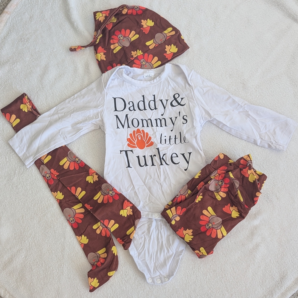 Thanksgiving Baby Outfit Set